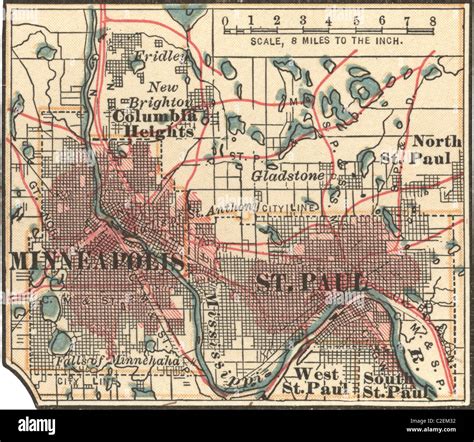 Casinos in Minneapolis & Saint Paul, MN – Map.